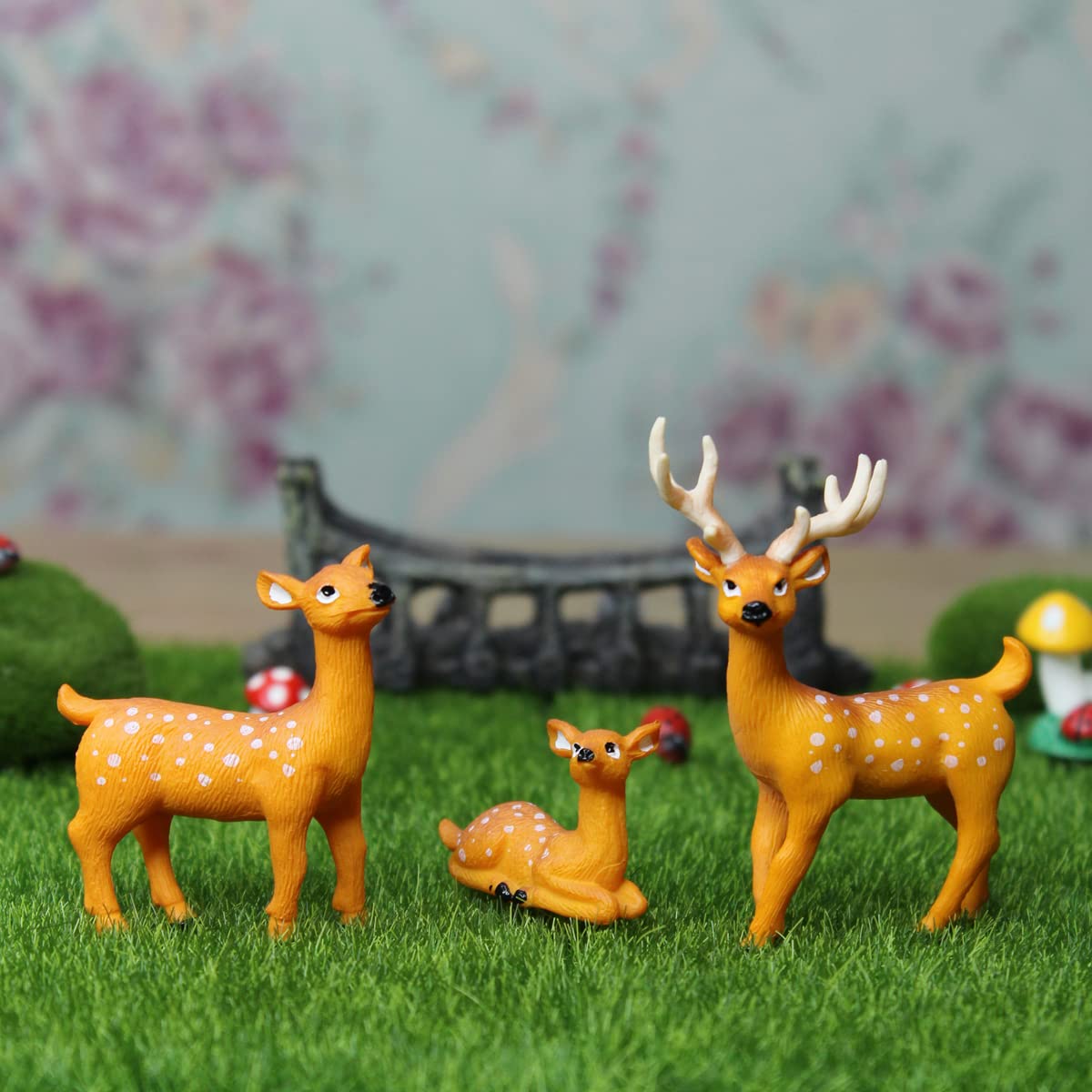 See full amazon price history chart for Wonderland Miniature Toys Set of 3 Deer (w Horns, Standing & Sitting)(Miniature Fairy Garden Accessoriesfor DIY Tray Garden Plant Décor) Wonderland Miniature Toys Set of 3 Deer (w Horns, Standing & Sitting)(Miniature Fairy Garden Accessoriesfor DIY Tray Garden Plant Décor) (B09P8TM1VC) Amazon Price History, Amazon Price Tracker
