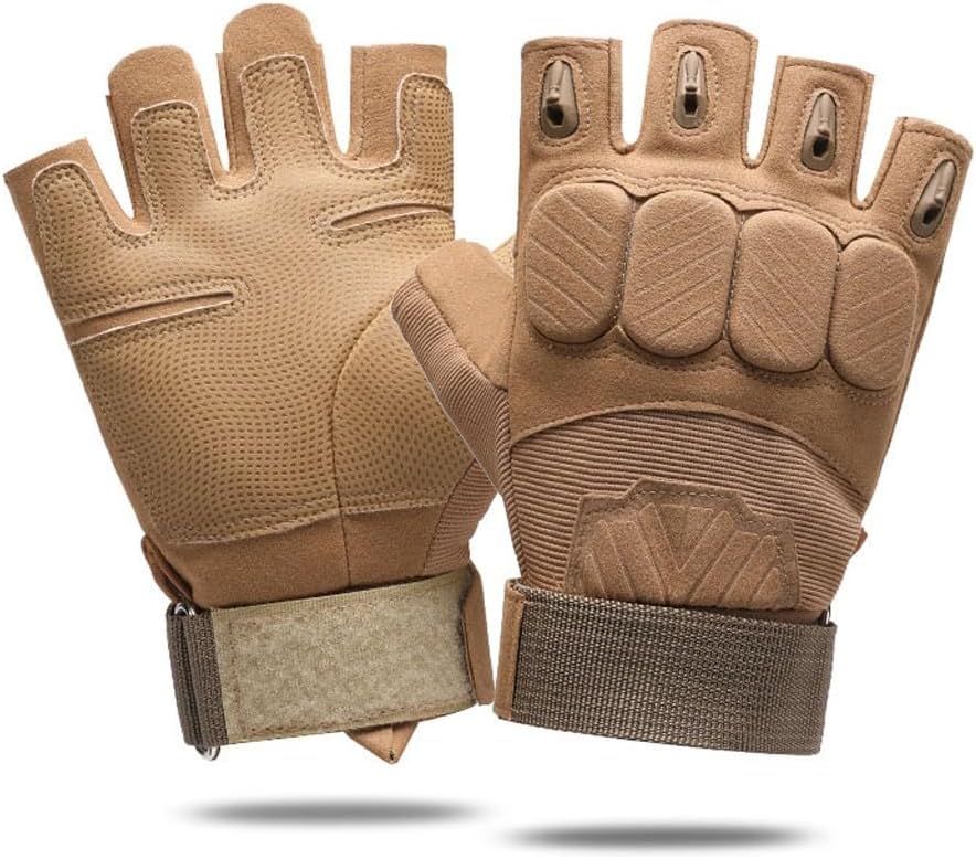 Rock Climbing and Cycling Gloves Non-Slip and Wear-Resistant Half Finger