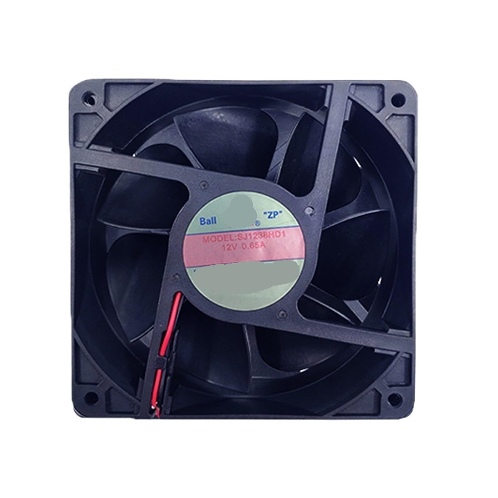 LZIKKGKI 12cm Fan SJ1238HD1 DC12V/24V 0.65A SJ1238HD1 120x120x38mm DC Cooling Fan(SJ1238HD2)