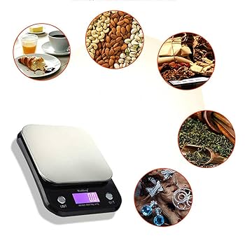 キッチンスケール Amazon.co.jp: BOMATA 大型 キッチンスケール 0.1g/5kg 高精度