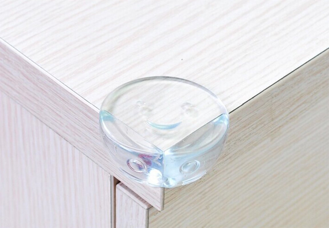 Xiaoyu 12PCS Clear Corner Guards,Sharp Corners Baby Proofing,Baby Caring Corner Protectors with 3M Adhesive,Stop Child Head Injuries,Cat Face