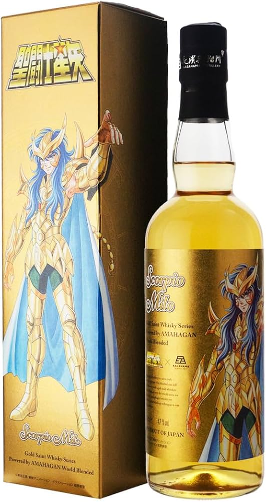 Amazon.co.jp: 長濱蒸溜所 聖闘士星矢 ゴールドセイント ウイスキー