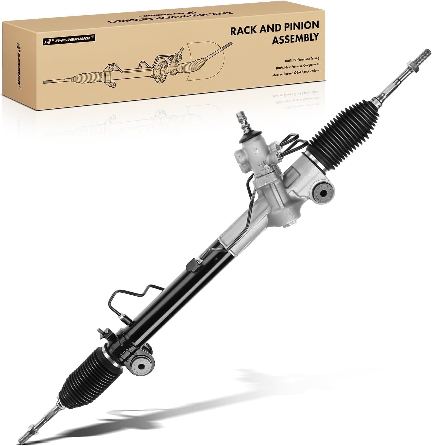 A-Premium - Hydraulic Power Steering Rack and Pinion Compatible with Toyota Highlander 2001-2007 & Lexus RX330 2004-2006, RX350 2007-2009