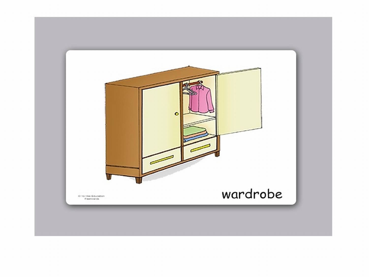 Bildkarten Schlafzimmer (Bedroom) – Englisch-Lernkarten Für Kinder, Sprachförderung In Kita, Schule & Zuhause