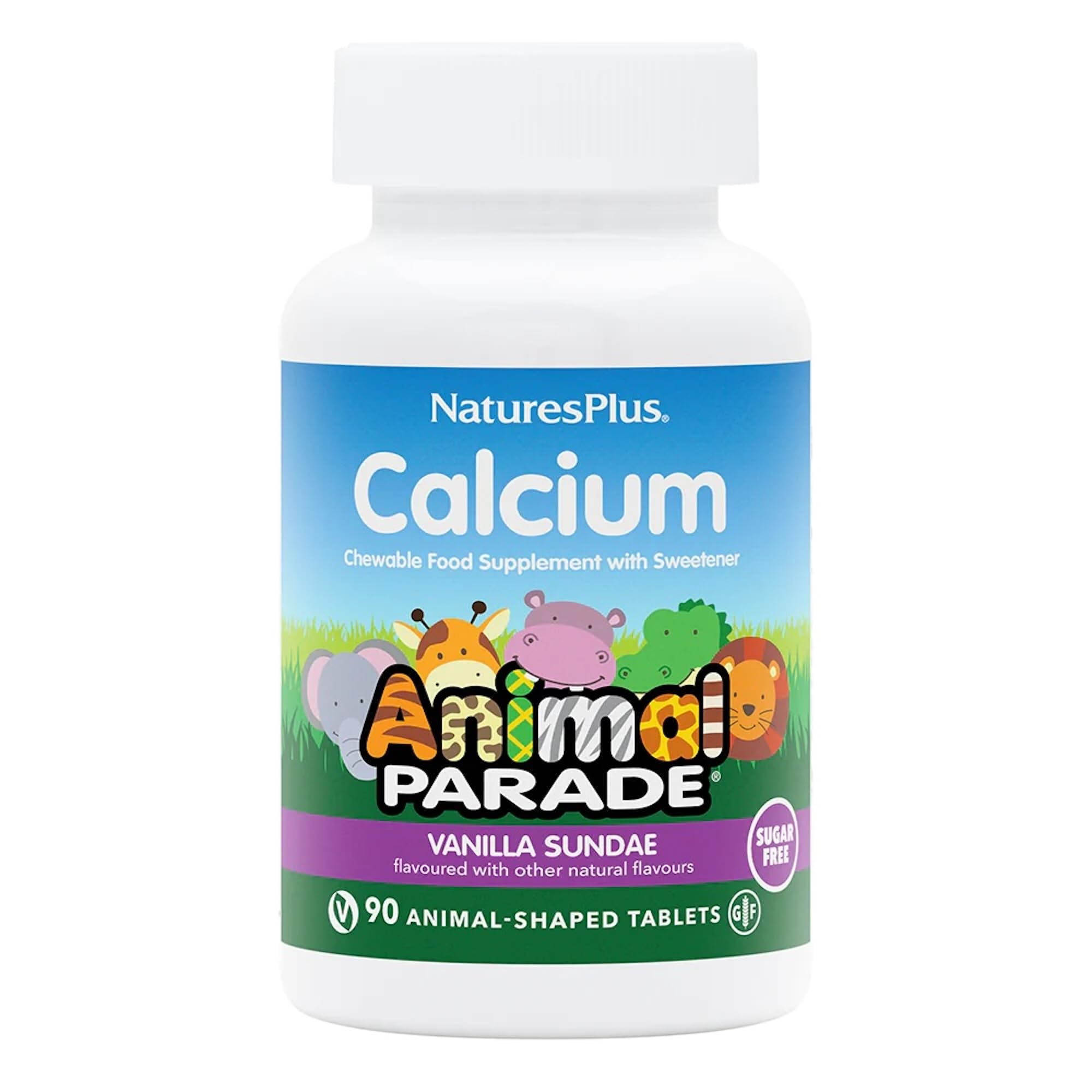 Natures Plus Chew Calcium Sugar Free, 90 CT