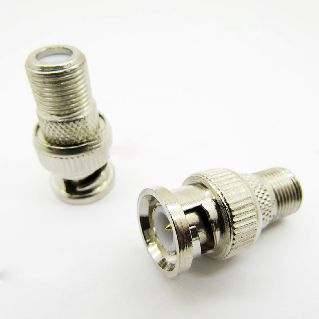 BNC Male to UHF Female 5/8-24 Coaxial Cable Adapter Connector 1Pcs