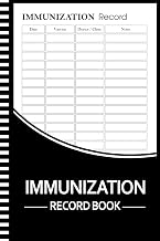 Immunization Record Book: Stay Organized and Up to Date with Your Vaccination Record Book for a Healthier Life ( 100 Pages "6x9" Inches )
