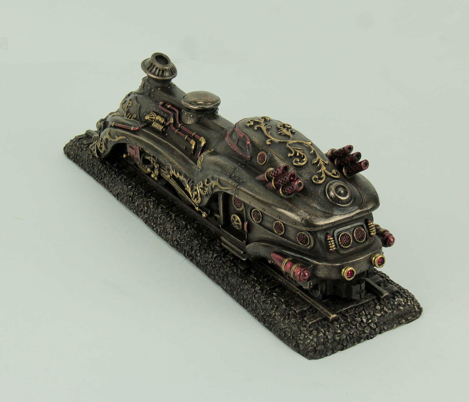 Amazon.co.jp: スチームパンク鉄道輸送エンジンゼファー鉄道車両像