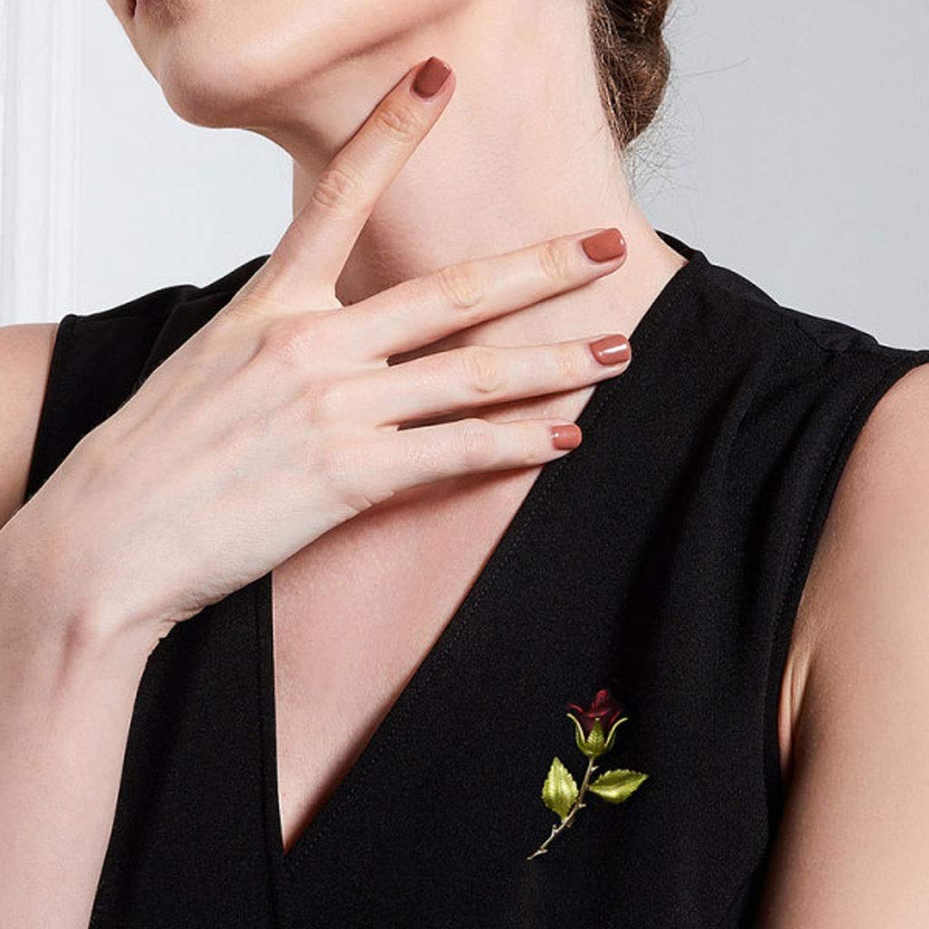 Modna broszka/broszka damska róża stanik stylowe akcesoria moda bankiet klamra dekoracja spersonalizowane akcesoria moda bankiet sukienka broszka