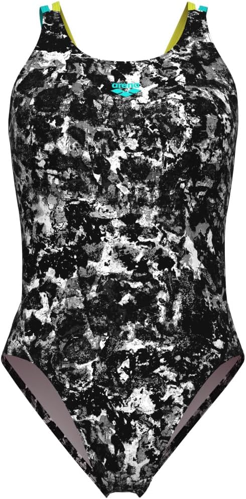 Arena Womens Arena Performance Women's Rockin Swim Tech Multi Back Training Swimsuit Ladies Bathing Suit