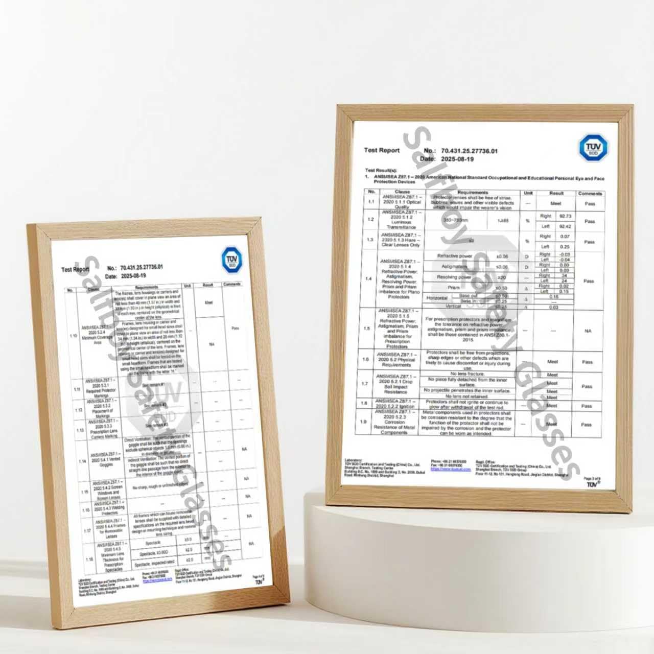 Anti Fog Wraparound Safety Glasses Bulk, ANSI Z87.1 Certified for Construction, Yard Work, Laboratories - Image 9