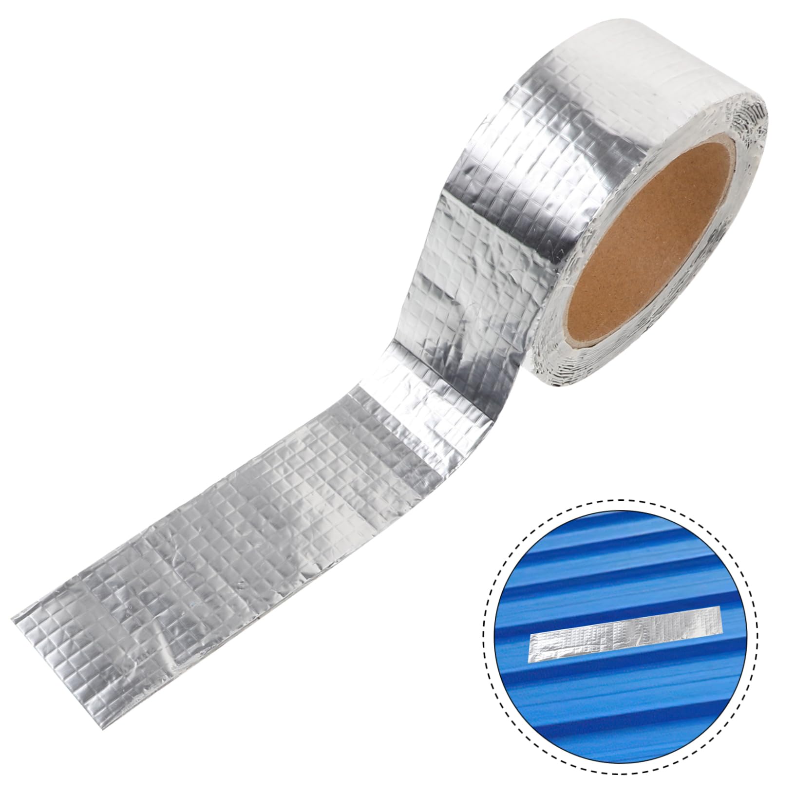 SOLUSTRE Waterproof Double-Sided Tape 2 Rolls High Strength Leakproof Adhesive Tape for Roofing and Rv