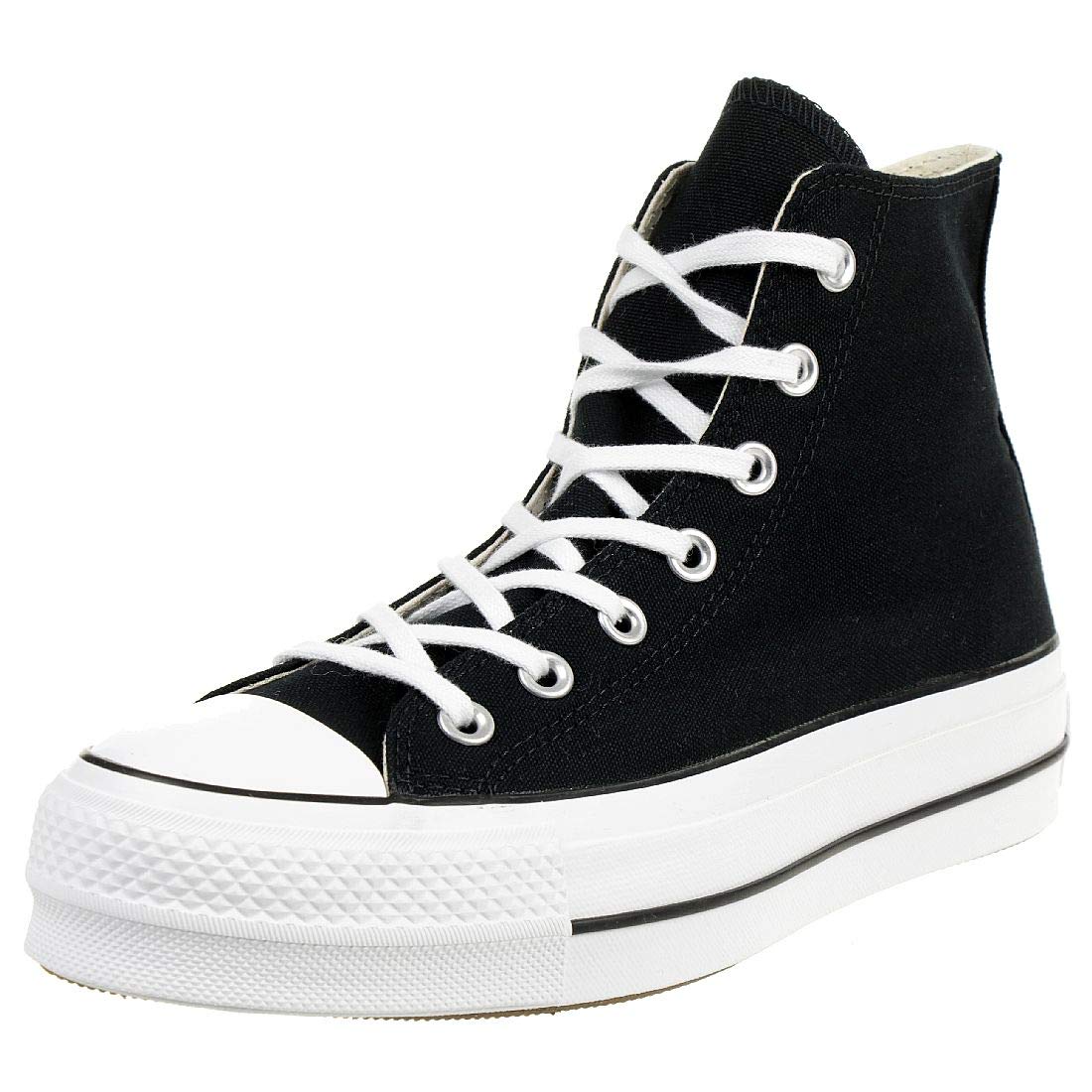 Chuck Taylor All Star Platform Black Canvas Sneakers-image-31