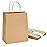 Juvale Brown Gift Bags with Handles - 12-Pack Large, Brown, 8 x 4.75 x 10 In, 120 GSM Paper - Paper Gift Bags Bulk for Party Favors & DIY Decorating & Branding