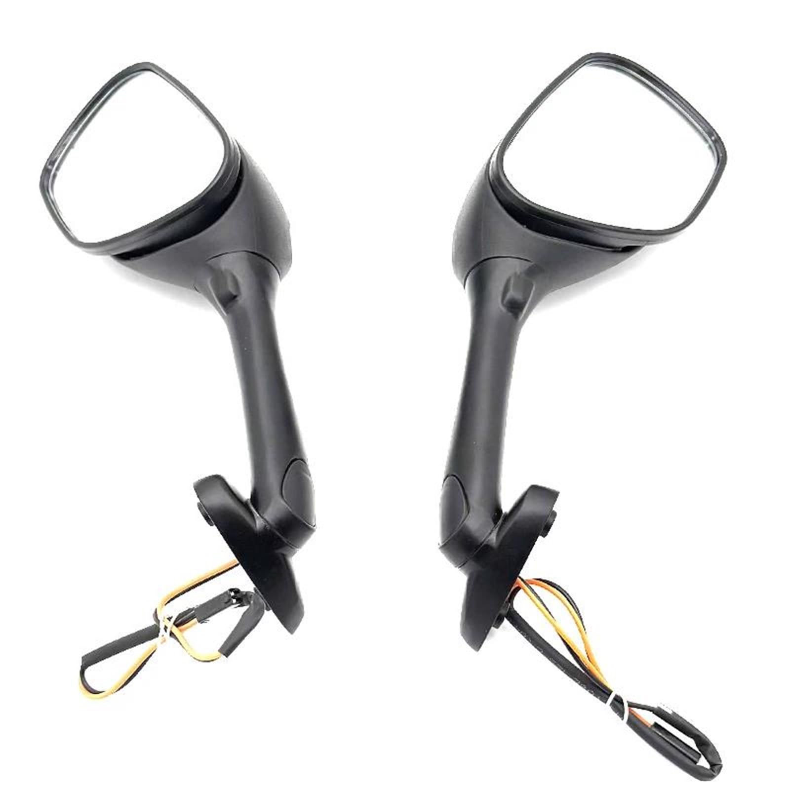 Espejo retrovisor de motocicleta Suzuki GSX-R 600 750 1000 K6 K7 K8 con luz de giro intermitente 12V