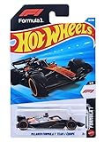 Hot Wheels McLaren Formula One Team [Black & Orange] F1 1/5, 20/250, 1:64 Scale Diecast Toy Vehicle
