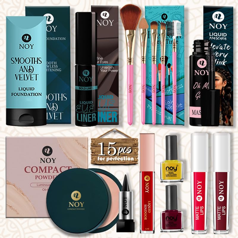 NOY Full Makeup Set For Women All-In-One Set For Daily Beauty Stylish Gift Kit #17-image-20