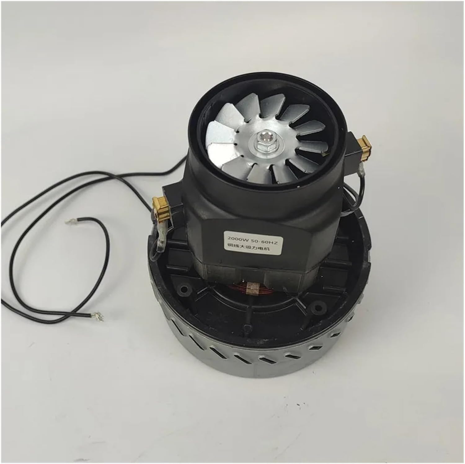 2000W Industrial Wet/Dry Vacuum Motor, 220V Copper Wire, High-Power Suction Fan Replacement