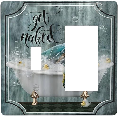 Miniatura 121 de Cubiertas de salida de textura abstracta moderna de mármol líquido Pintura abstracta púrpura Arte de pared Cubiertas de toma 1 banda Interruptor de