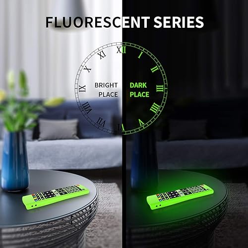 Miniatura 4 de Juego de 2 fundas de silicona para LG AKB75095307 AKB75375604 AKB74915305 Remote, a prueba de golpes, antipérdida, protector de piel para LG Smart