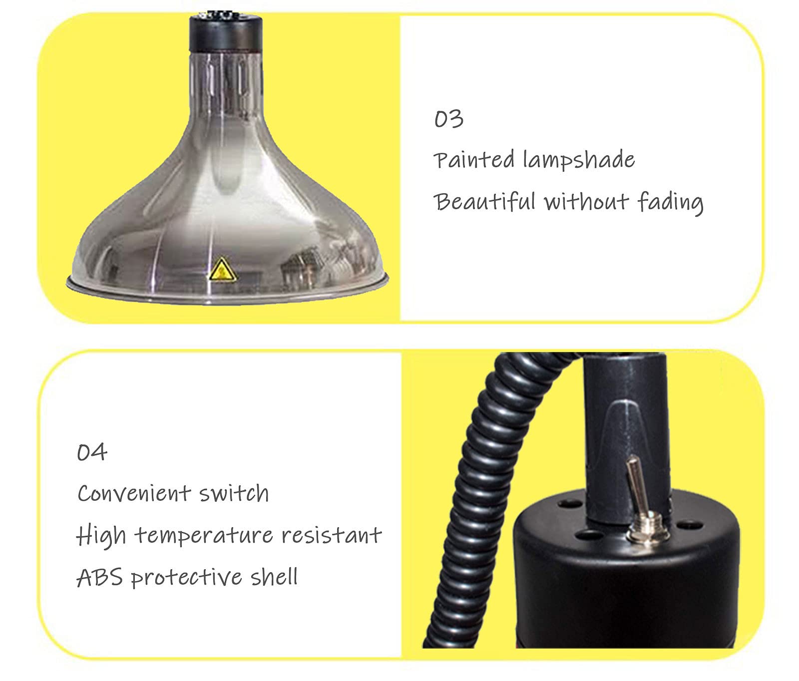 Lampada Scaldavivande Professionale Yaoyaoo - Per Ristoranti E Buffet A Temperatura Costante - Foto 4