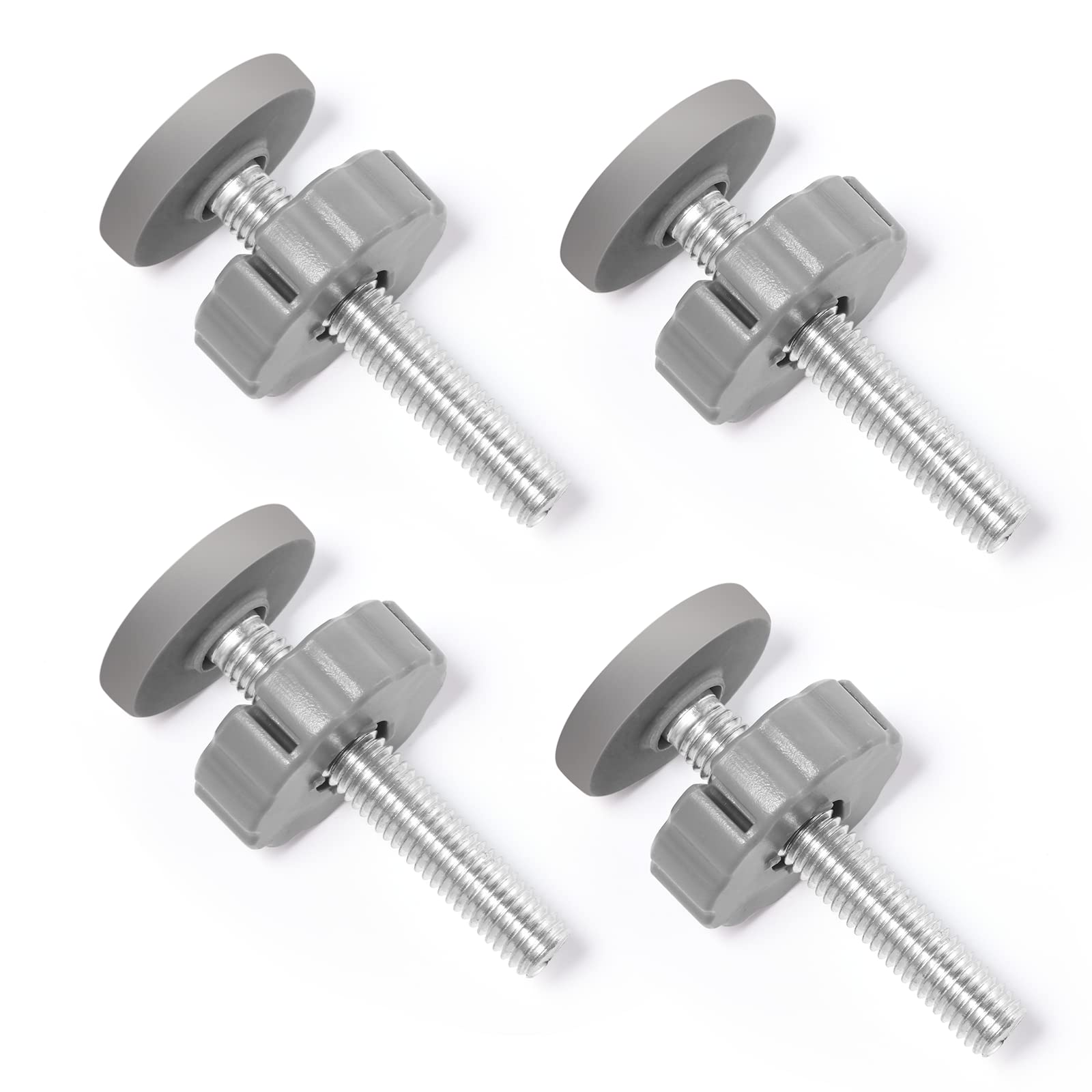 BABELIOPressure Gates Threaded Spindle Rods M10 (10 mm), Baby Gates Accessory Screw Bolts Kit Fit for All Pressure Mounted Walk Thru Gates