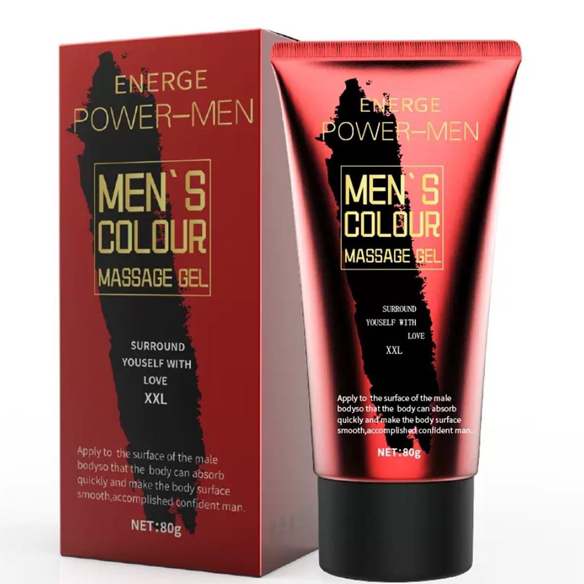 自信増大クリーム 男性用、純植物性由来、男性用強力マッサージクリーム (80g / 2.82 fl oz)