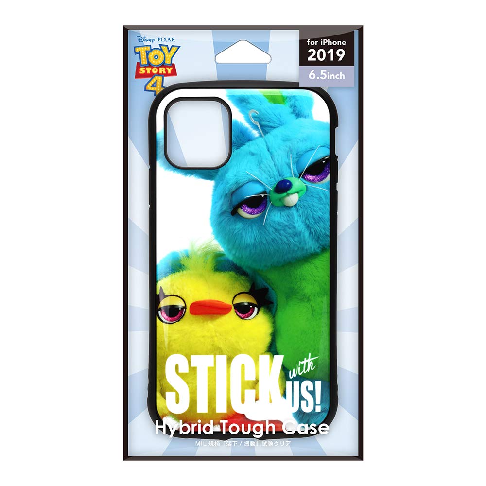 PGA Premium Style iPhone 11 Pro Max ハイブリッドタフケース [ダッキー&バニー] ケース PG-DPT19C02TOY