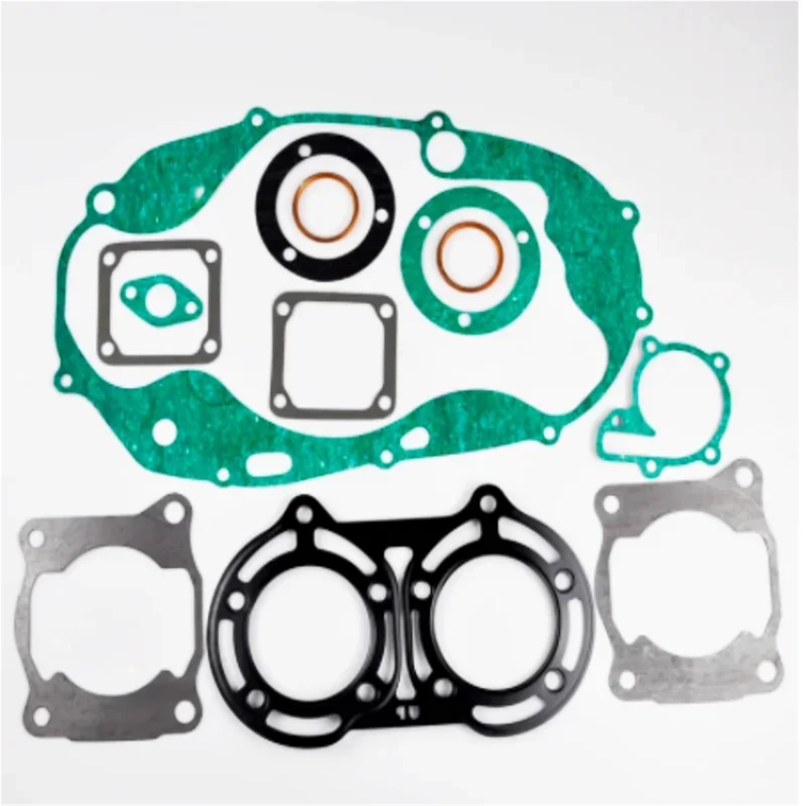 Guarnizione Carter Frizione, Parti complete del cilindro per motocicletta, guarnizione completa motore adatta per Yamaha ATV YFZ350 Banshee 350 1987-2007(A)