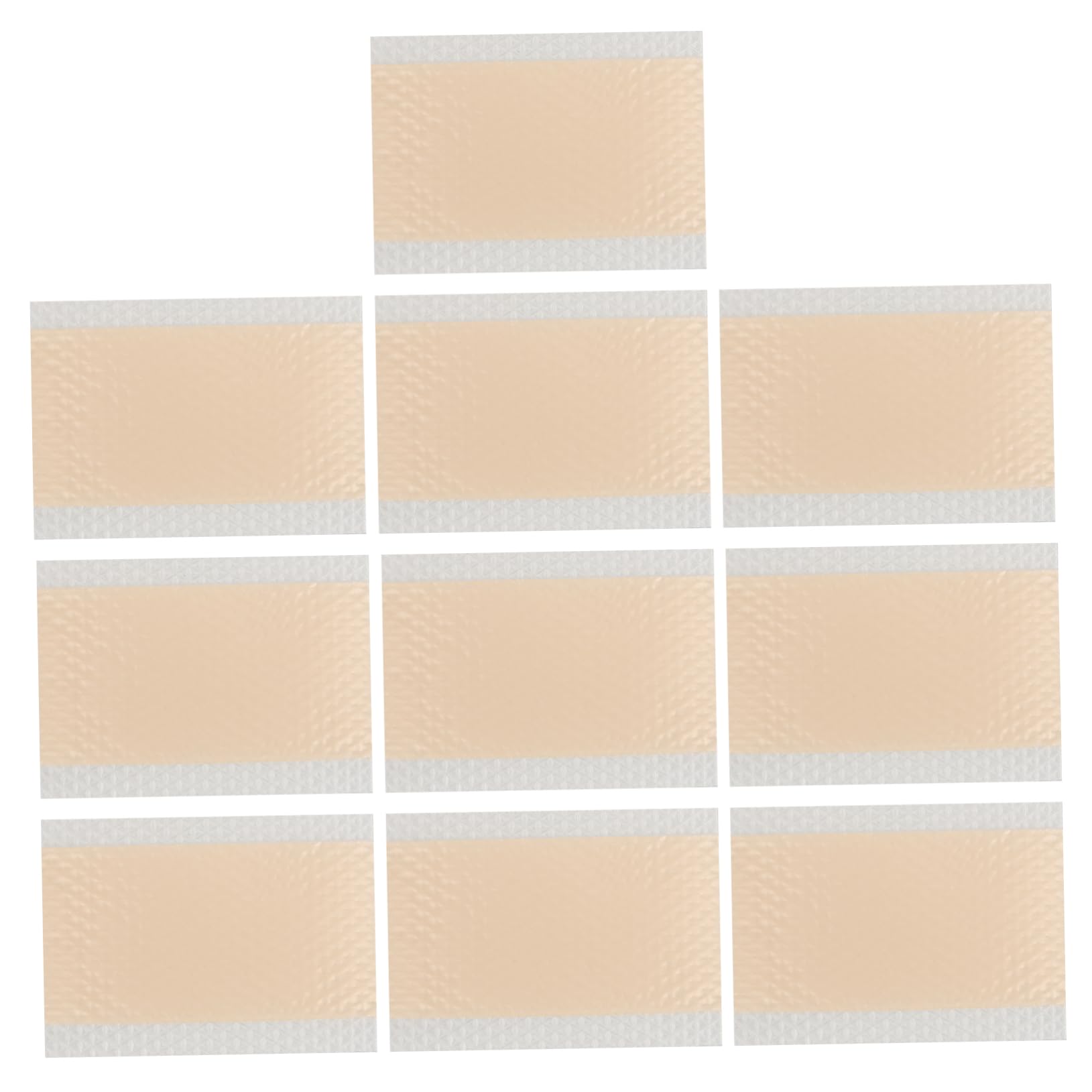 UPKOCH 5 Set Cerotti Silicone Per Copertura Confezione Medicazione Per Ferite Design Traspirante E Della Adatto Per Braccia E Parti Del 10 * 5