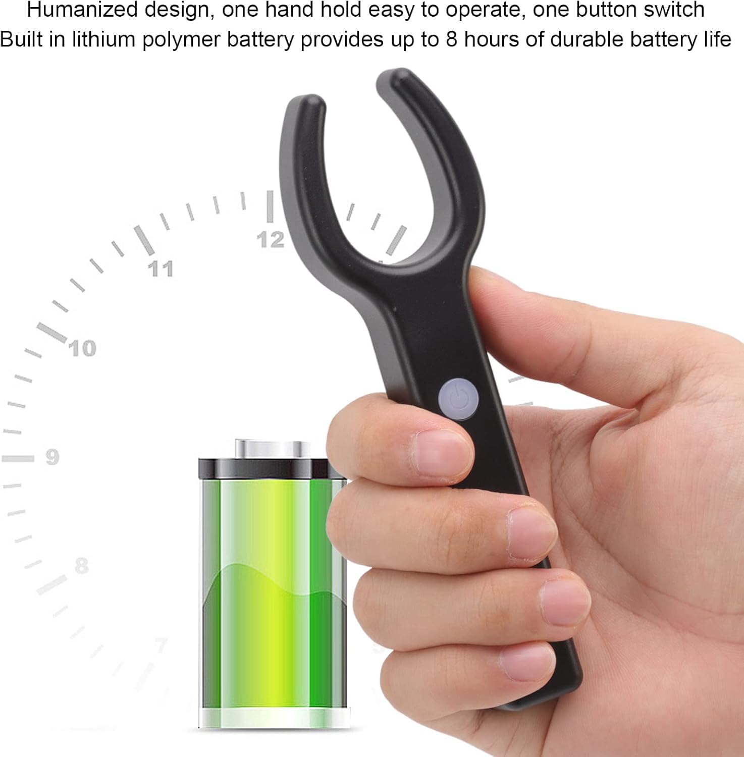 LED Vein Light Rilevatore di vene palmare a infrarossi Finder Viewer Luce di illuminazione per di infusione ricaricabile con elastico ausiliario per laccio emostatico
