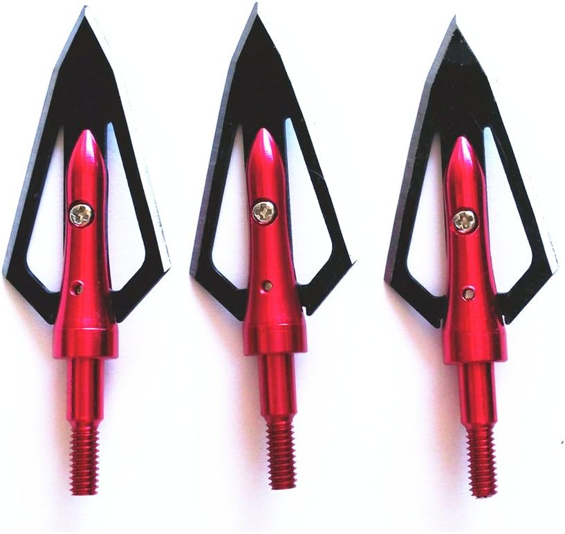 2 Razor Sharp Fixed Blades Arrow Head 100 Grain Archery