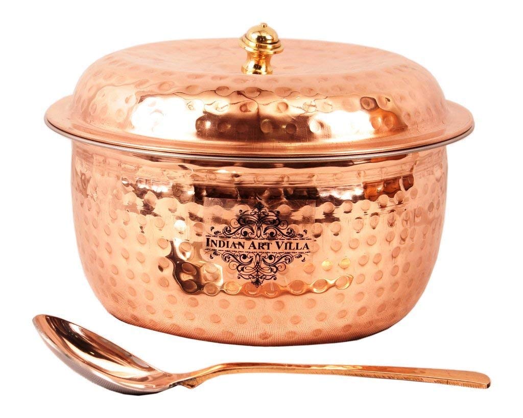 Bol casserole cuivre martelé G Looks pour des repas conviviaux en famille