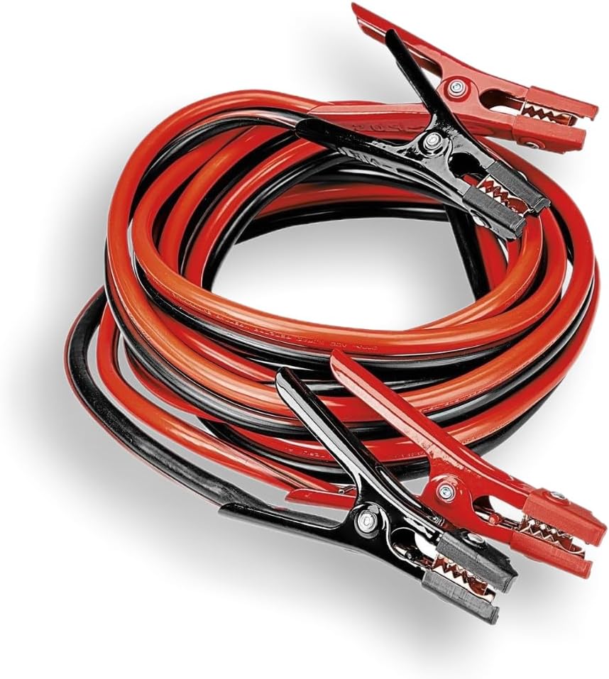 VIKING 20 ft. 2 Gauge Super Heavy Duty Jumper Cables