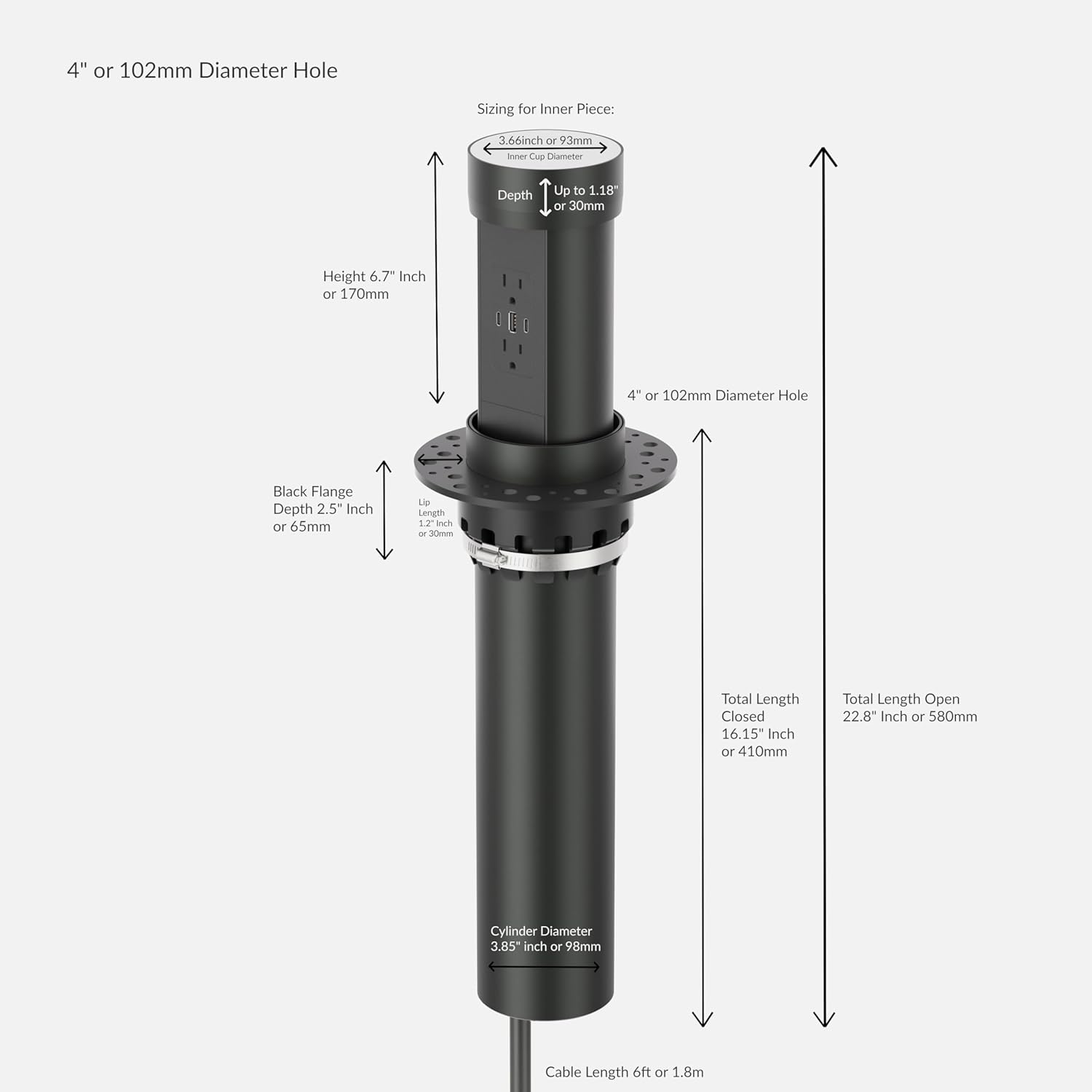 Connect Black by Point Pod