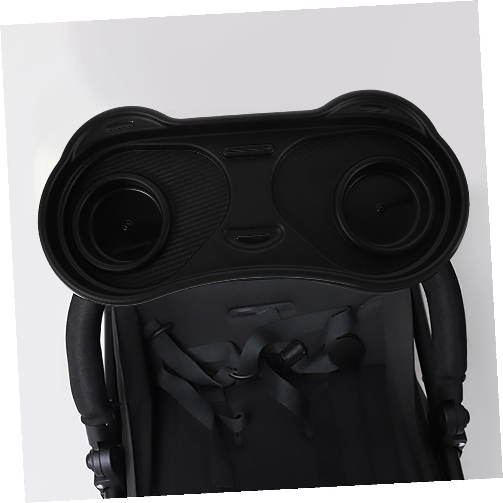 Vassoio Snack per Passeggino Fascino Panda Vassoio in Plastica Porta Bevande Antiscivolo Facile Pulizia Organizzazione Snack Accessori Passeggino