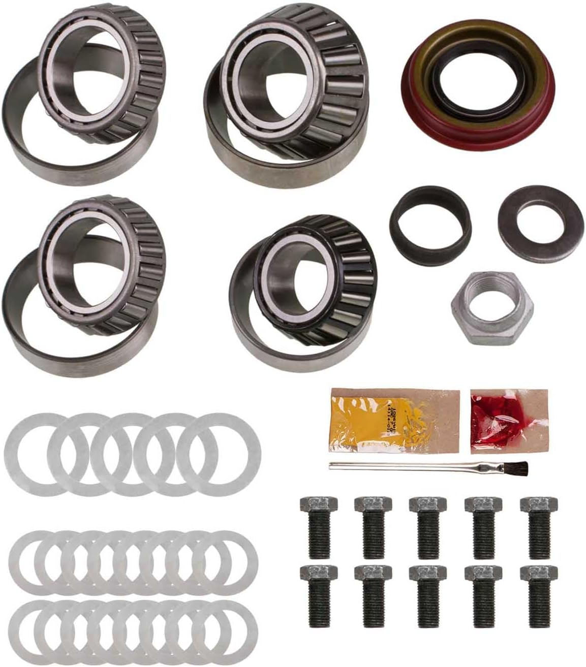 EXCEL from Richmond XL-1044-1 GM 7.5" & 7.6" Differential Bearing Kit - Rear, Master Bearing Kit for GM 7.5/7.625", 1982-1998, Includes Koyo Bearings, Pinion Seal, and Gasket