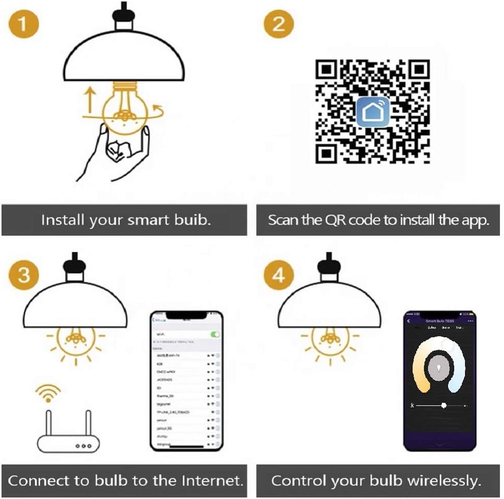 80% Off Discount WiFi Smart LED Globe,G120 E26 18W Smart Led Bulb ,Dimmable RGB+CW Color Changing , APP Remote Control Bulb, Compatible with Alexa ,Google Home, IFTTT,No Hub Required Top Rated WiFi Smart LED Globe,G120 E26 18W Smart Led Bulb ,Dimmable RGB+CW Color Changing , APP Remote Control Bulb, Compatible with Alexa ,Google Home, IFTTT,No Hub Required