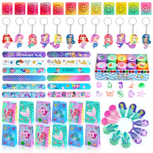 Hmfmdy Juguetes de Fiesta a Granel Relleno, Sirena Party Favor Set, Piñata Cumpleaños...