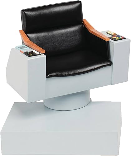 QMx Quantum Mechanix Star Trek TOS - Réplica de silla de capitán, multicolor
