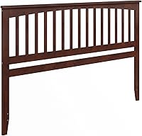 Vista 16 de Atlantic, muebles con cabecera tipo Mission, Madera, Espresso