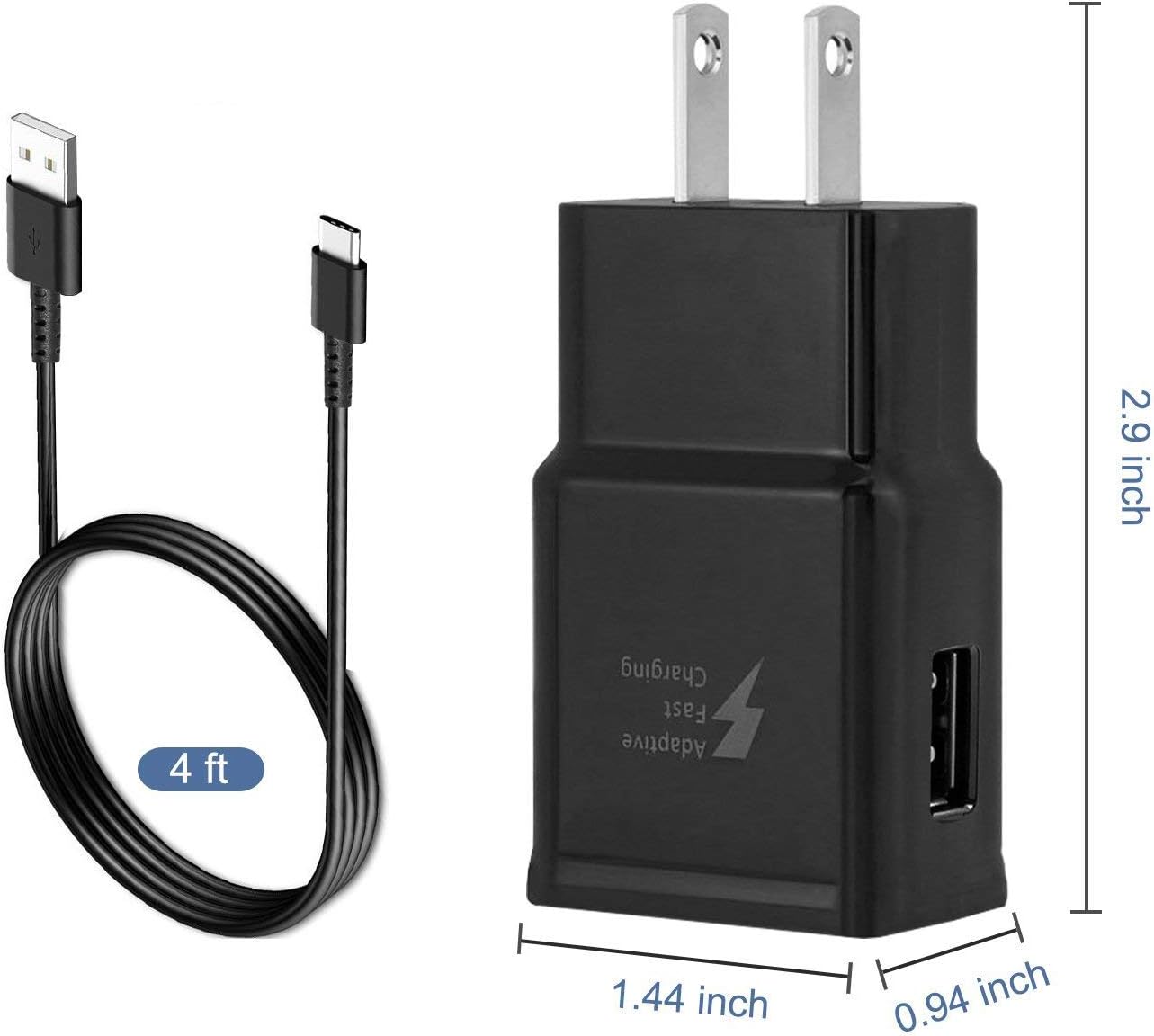 Quick Charge 2.0 Certified 30 Watt USB Charger