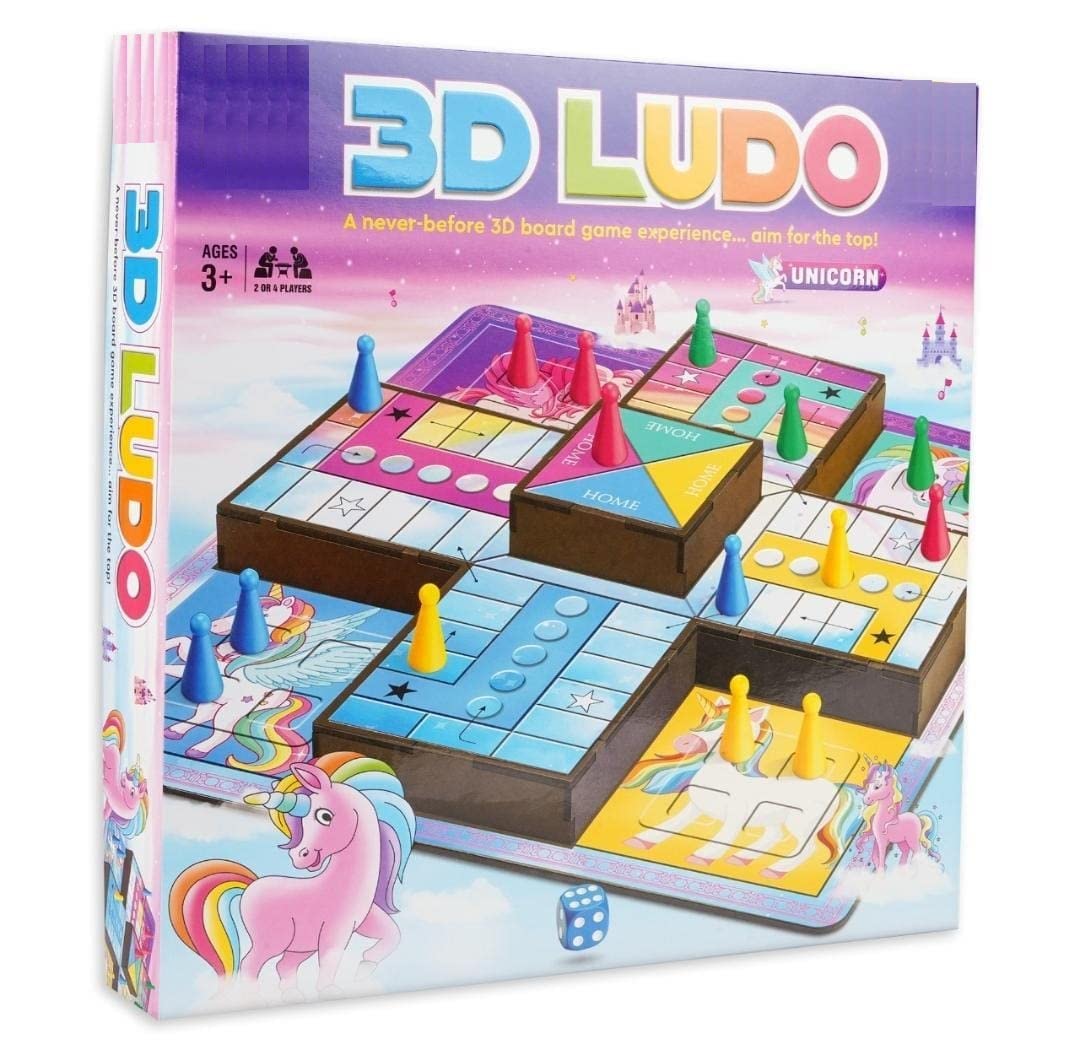 HARRY 3D Ludo Wooden Board Game for Kids, Family, Friends (3D Ludo - Brown) (B0B94MV7RZ) Amazon Price History, Amazon Price Tracker