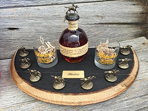 Blanton's Bourbon Half Barrel with Original stoppers