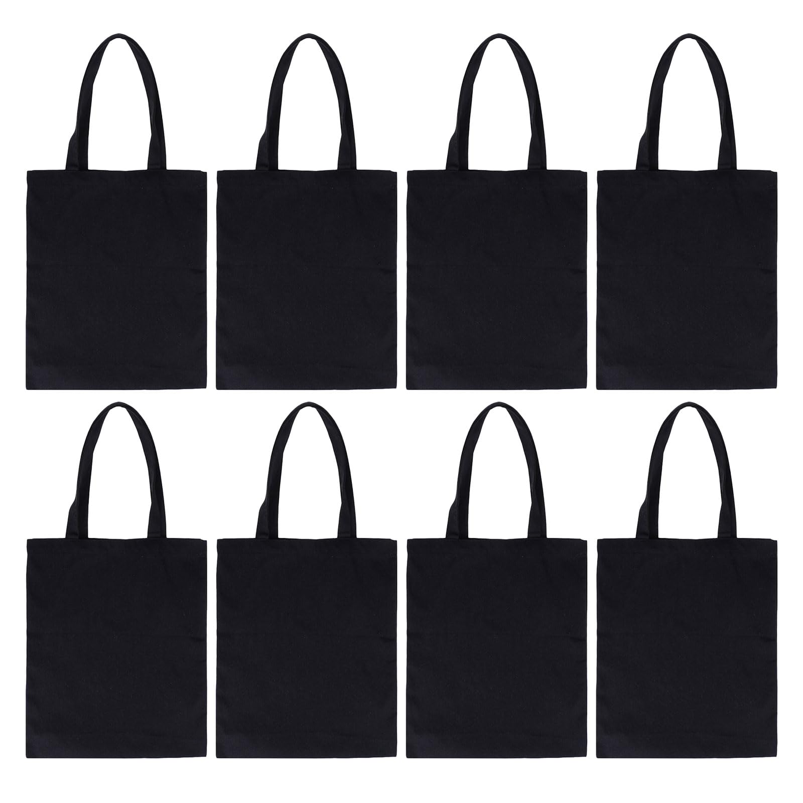 Mikinona Borse Shopping in Tela con Manici, Set 8 Pezzi, Grande