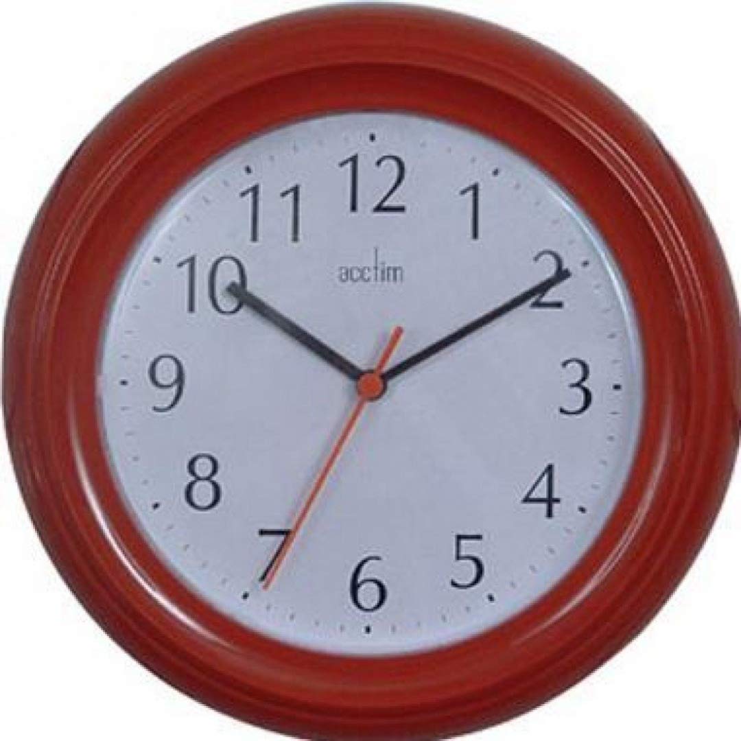 Wycombe Wall Clock Red - Red