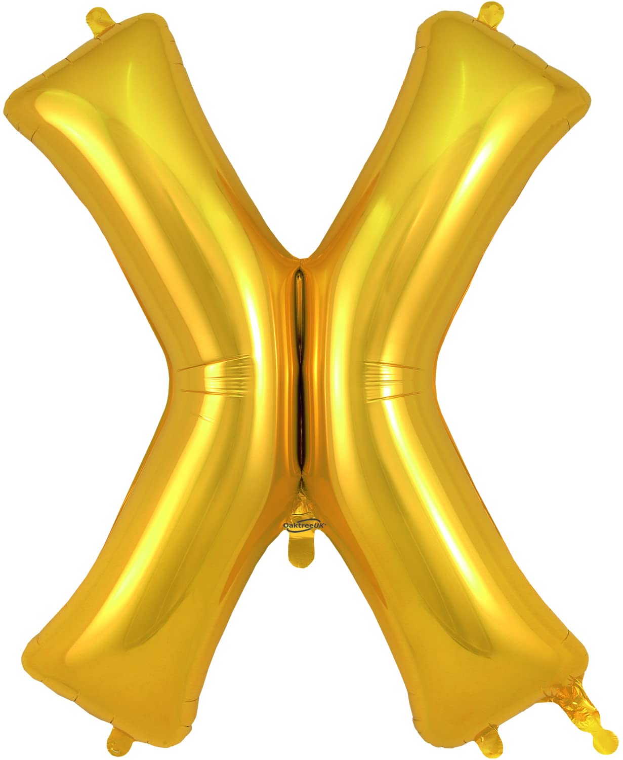 Oaktree 34" Letter X Gold Foil Balloon 605374
