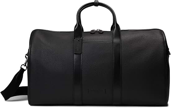 Amazon | COACH ゴッサムダッフル JI/ブラック, Ji/Black, One