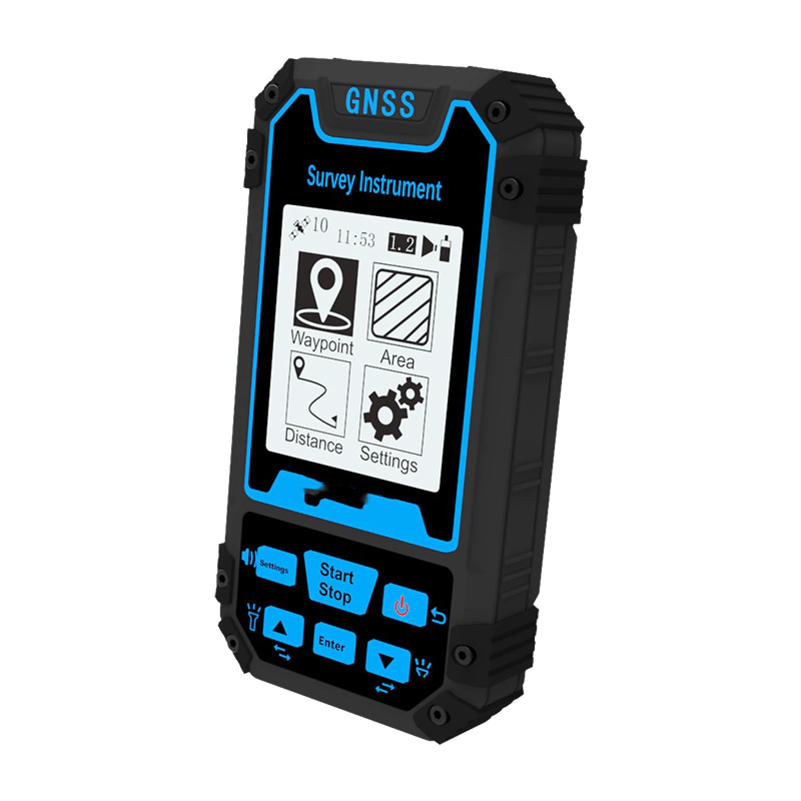 IMOSEI Land Surveying Machine, Professional GNSS Receiver with 2.8'' LCD Screen, Accurate Measurement, Track Tracking, for Forest Farmland Mountain Mining Lake