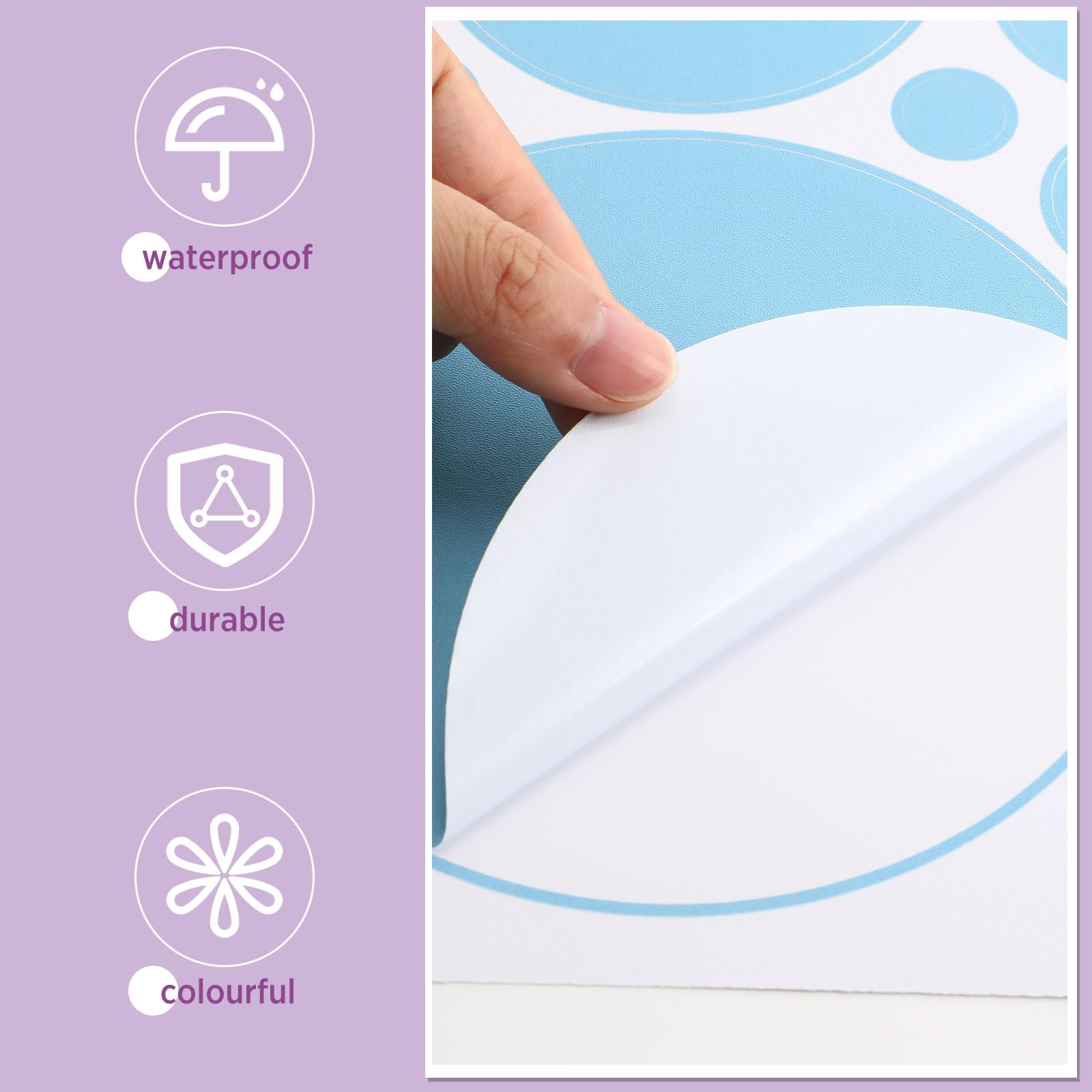 Snapklik.com : Zonon 264 Pcs Polka Dot Wall Decals For Classroom Decor ...